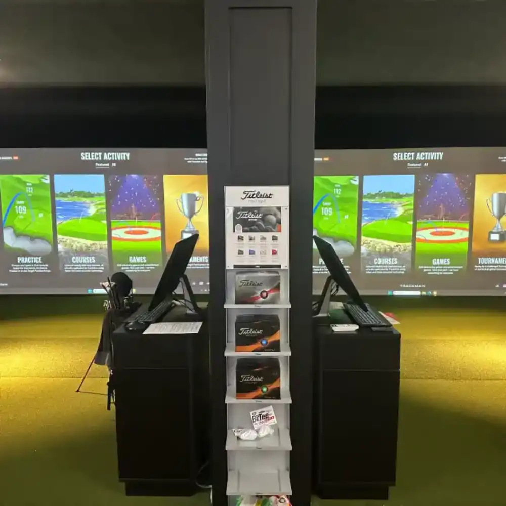 connecticut national golf club trackman simulators